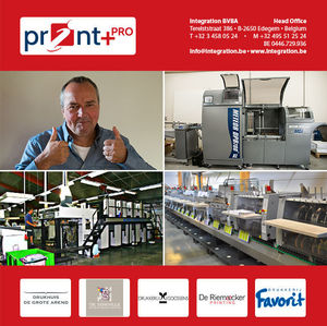 Integration met Print+ Pro, voor het administratief beheer van uw drukkerij !