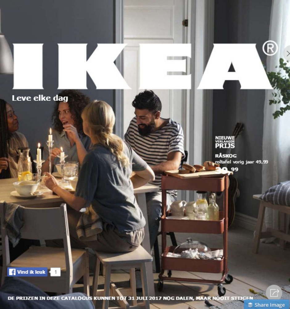 De IKEA-catalogus 2017 krijgt de allure van een tijdschrift
