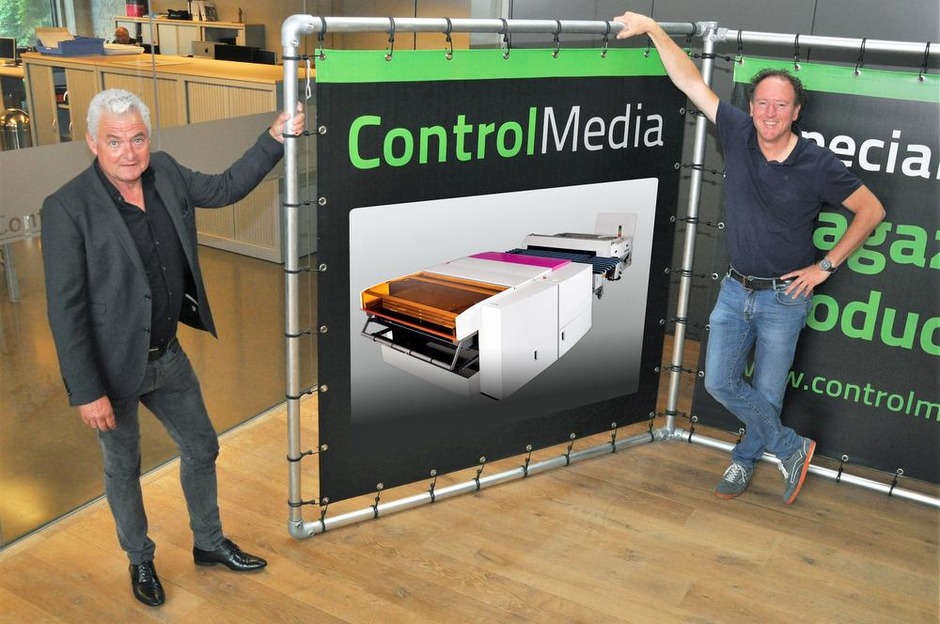 Micron Media installeert bij Control Media een nieuwe Cron plaatbelichter