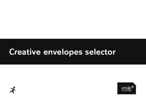 Creative envelope selector - hulp bij de keuze van creatieve enveloppen.