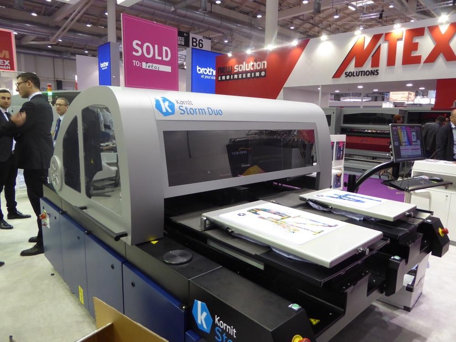 Kornit Digital heeft nu meer dan 125 textielprinters in China
