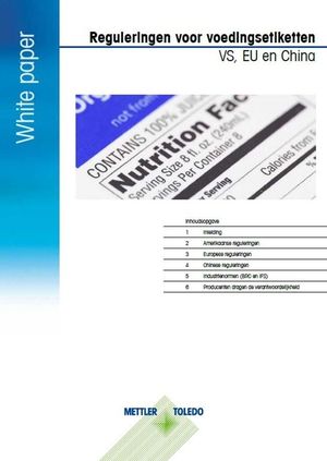 White paper: Reguleringen voor Voedingsetiketten (nieuwe editie!)