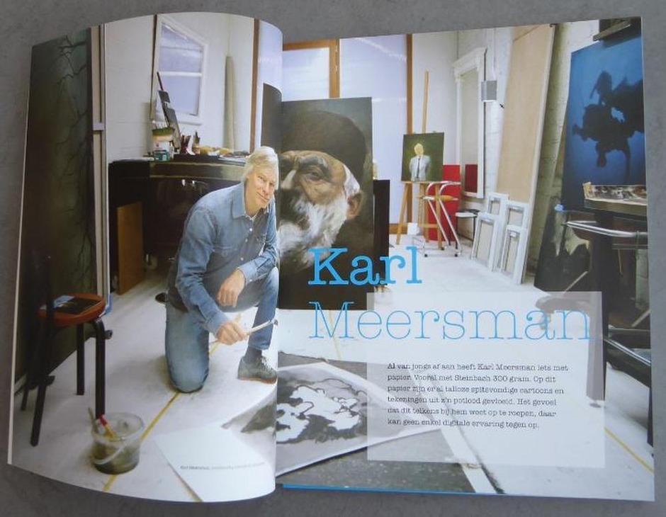 Getuigenissen over papier in magazine van Drukkerij Van der Poorten
