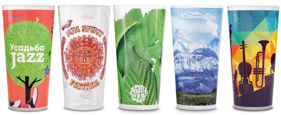 Happy Cup drinkbeker met Reverse IML-label ondersteunt duurzaamheid