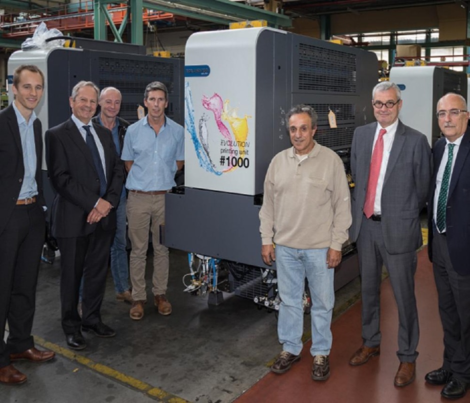 1.000ste Manroland Evolution druktoren naar België