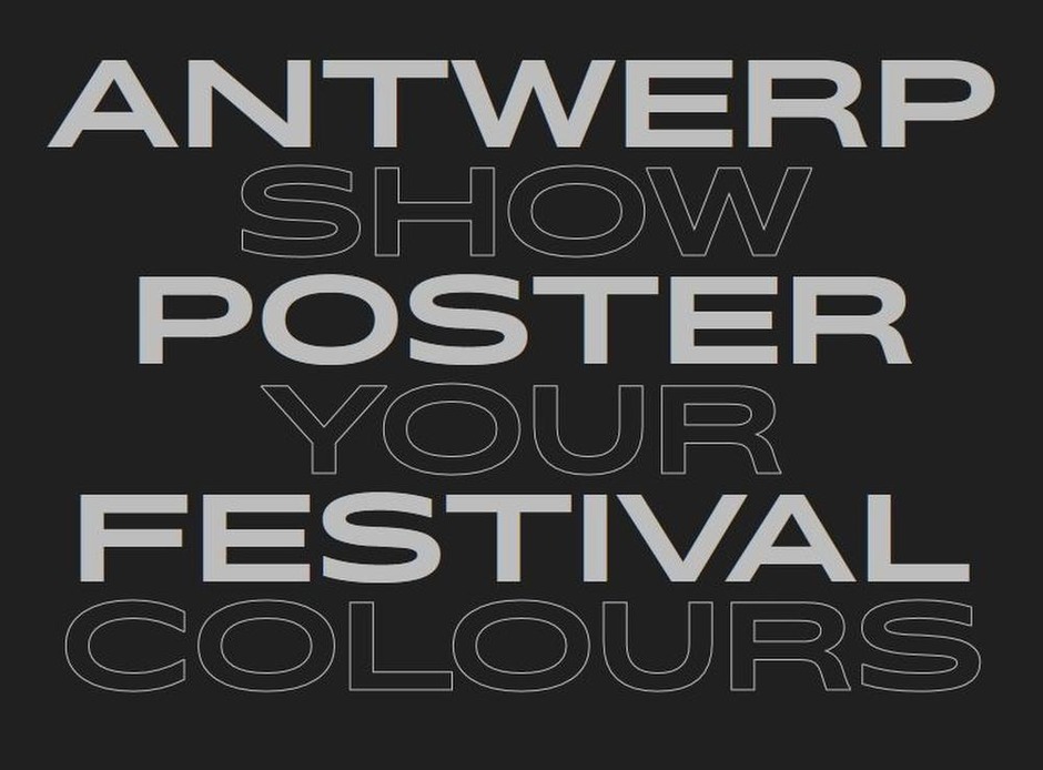 Antwerp Poster Festival: 945 inzendingen