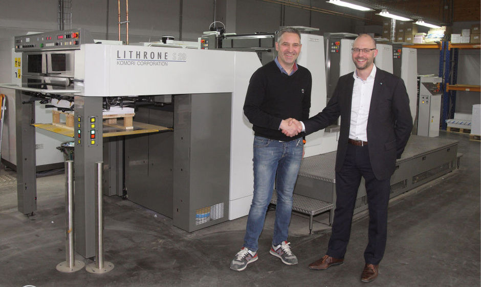 Imprimerie Doneux is de eerste met Komori H-UV technologie in Wallonië
