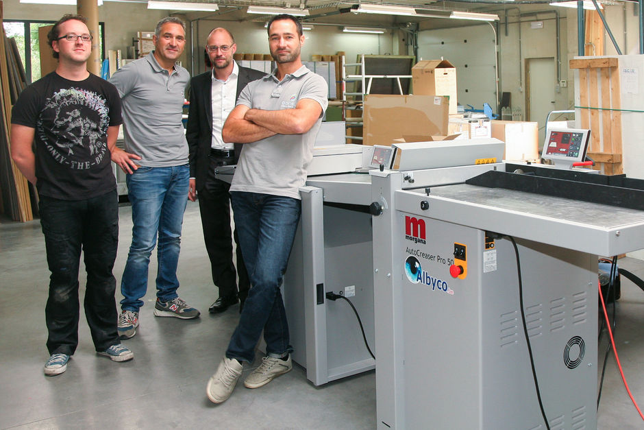 Imprimerie Doneux investeert in Morgana Finishing